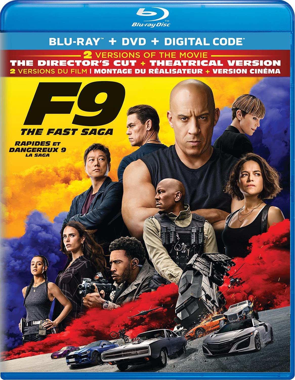 F9: THE FAST SAGA (BLU-RAY)