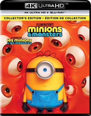 minions & monsters 4k br dvd films à vendre